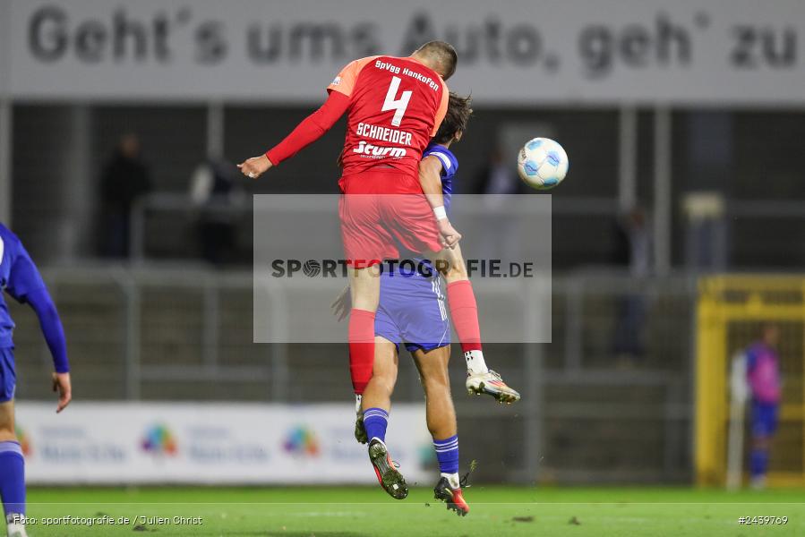 sport, action, Stadion am Schönbusch, SpVgg Hankofen-Hailing, SVA, SV Viktoria Aschaffenburg, Regionalliga Bayern, HAN, Fussball, BFV, Aschaffenburg, 27.09.2024, 11. Spieltag - Bild-ID: 2439769