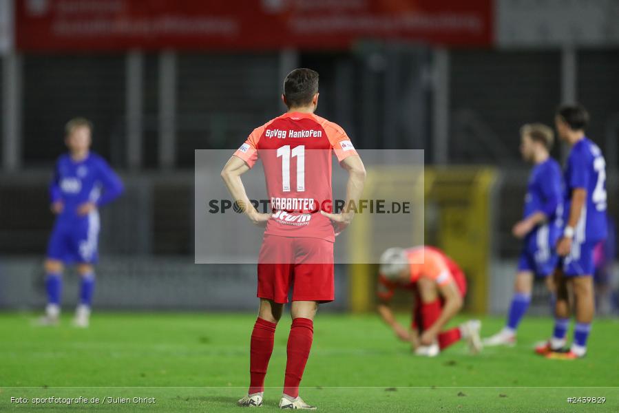 sport, action, Stadion am Schönbusch, SpVgg Hankofen-Hailing, SVA, SV Viktoria Aschaffenburg, Regionalliga Bayern, HAN, Fussball, BFV, Aschaffenburg, 27.09.2024, 11. Spieltag - Bild-ID: 2439829