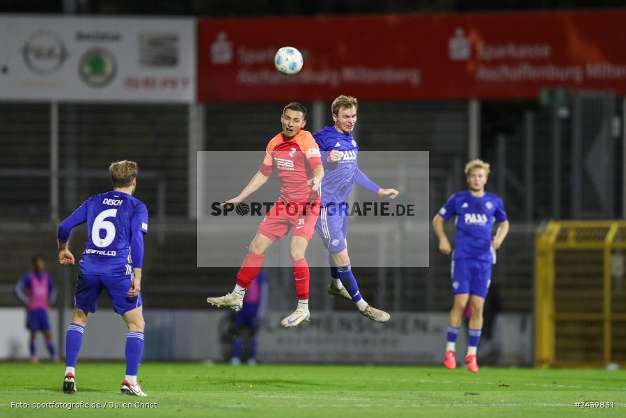sport, action, Stadion am Schönbusch, SpVgg Hankofen-Hailing, SVA, SV Viktoria Aschaffenburg, Regionalliga Bayern, HAN, Fussball, BFV, Aschaffenburg, 27.09.2024, 11. Spieltag - Bild-ID: 2439831