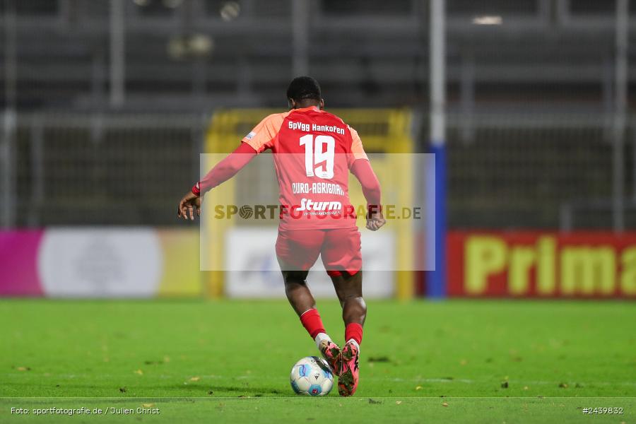 sport, action, Stadion am Schönbusch, SpVgg Hankofen-Hailing, SVA, SV Viktoria Aschaffenburg, Regionalliga Bayern, HAN, Fussball, BFV, Aschaffenburg, 27.09.2024, 11. Spieltag - Bild-ID: 2439832
