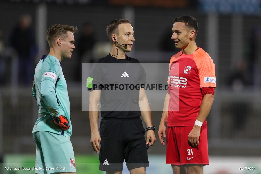 sport, action, Stadion am Schönbusch, SpVgg Hankofen-Hailing, SVA, SV Viktoria Aschaffenburg, Regionalliga Bayern, HAN, Fussball, BFV, Aschaffenburg, 27.09.2024, 11. Spieltag - Bild-ID: 2439834
