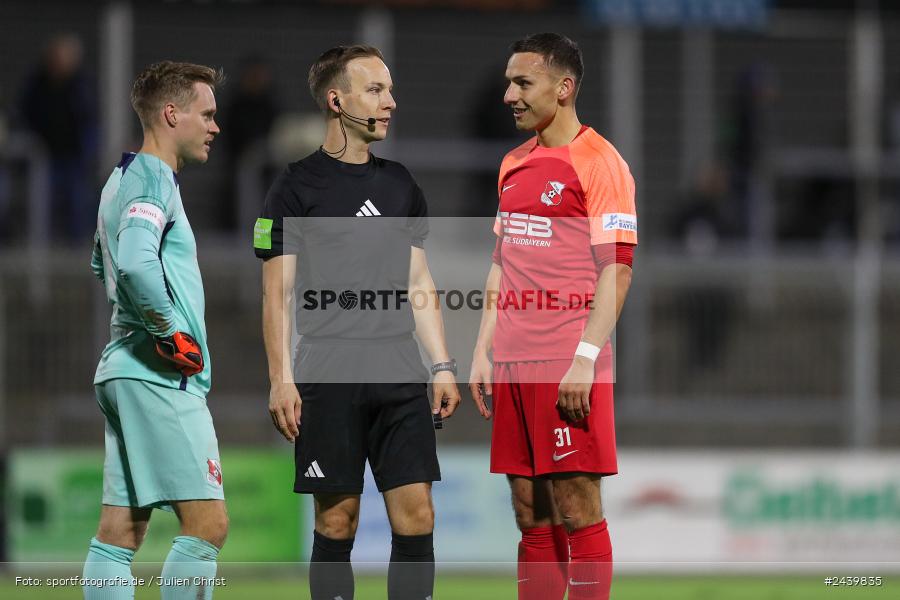 sport, action, Stadion am Schönbusch, SpVgg Hankofen-Hailing, SVA, SV Viktoria Aschaffenburg, Regionalliga Bayern, HAN, Fussball, BFV, Aschaffenburg, 27.09.2024, 11. Spieltag - Bild-ID: 2439835