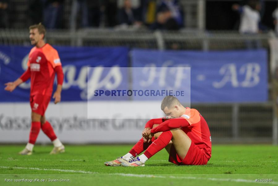 sport, action, Stadion am Schönbusch, SpVgg Hankofen-Hailing, SVA, SV Viktoria Aschaffenburg, Regionalliga Bayern, HAN, Fussball, BFV, Aschaffenburg, 27.09.2024, 11. Spieltag - Bild-ID: 2439881