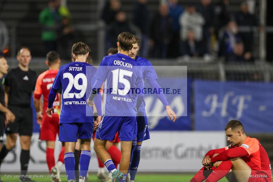 sport, action, Stadion am Schönbusch, SpVgg Hankofen-Hailing, SVA, SV Viktoria Aschaffenburg, Regionalliga Bayern, HAN, Fussball, BFV, Aschaffenburg, 27.09.2024, 11. Spieltag - Bild-ID: 2439884