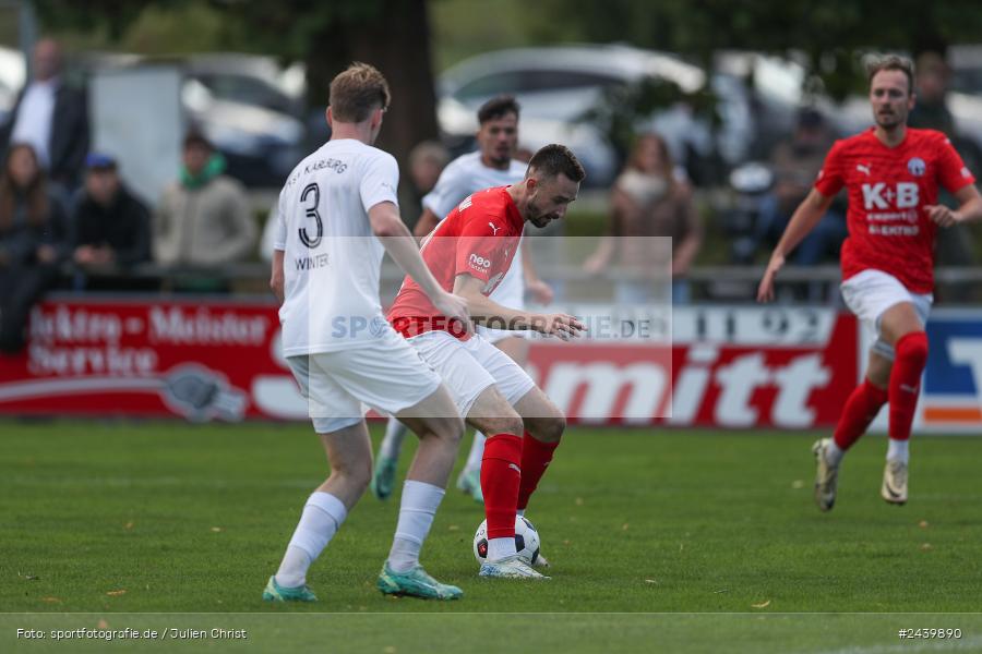 Fundamentum Sportpark, Karlburg, 28.09.2024, sport, action, Fussball, BFV, 13. Spieltag, Bayernliga Nord, ASV, TSV, ASV Cham, TSV Karlburg - Bild-ID: 2439890