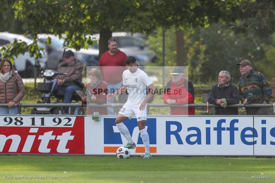 Fundamentum Sportpark, Karlburg, 28.09.2024, sport, action, Fussball, BFV, 13. Spieltag, Bayernliga Nord, ASV, TSV, ASV Cham, TSV Karlburg - Bild-ID: 2439902