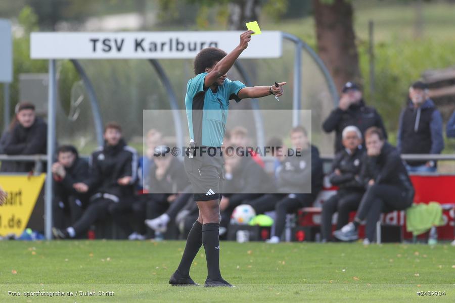 Fundamentum Sportpark, Karlburg, 28.09.2024, sport, action, Fussball, BFV, 13. Spieltag, Bayernliga Nord, ASV, TSV, ASV Cham, TSV Karlburg - Bild-ID: 2439904