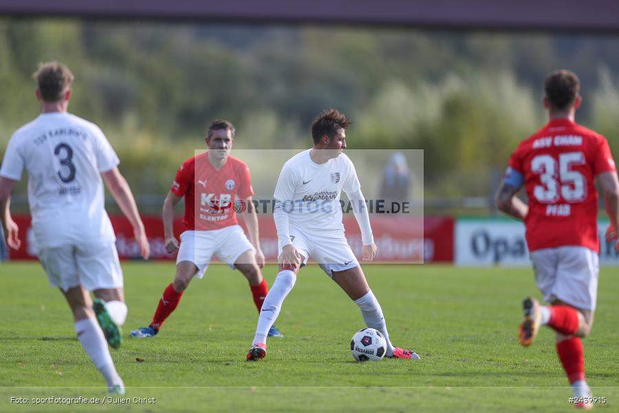 Fundamentum Sportpark, Karlburg, 28.09.2024, sport, action, Fussball, BFV, 13. Spieltag, Bayernliga Nord, ASV, TSV, ASV Cham, TSV Karlburg - Bild-ID: 2439915