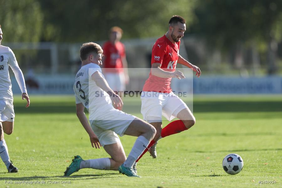 Fundamentum Sportpark, Karlburg, 28.09.2024, sport, action, Fussball, BFV, 13. Spieltag, Bayernliga Nord, ASV, TSV, ASV Cham, TSV Karlburg - Bild-ID: 2439924