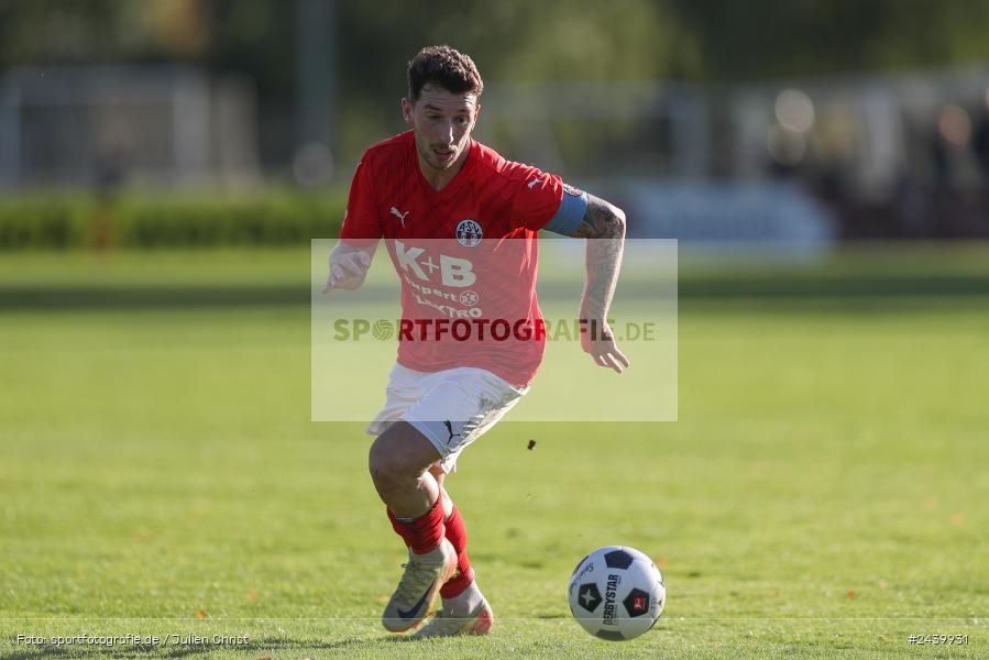 Fundamentum Sportpark, Karlburg, 28.09.2024, sport, action, Fussball, BFV, 13. Spieltag, Bayernliga Nord, ASV, TSV, ASV Cham, TSV Karlburg - Bild-ID: 2439931