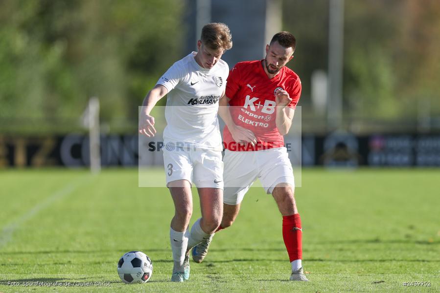 Fundamentum Sportpark, Karlburg, 28.09.2024, sport, action, Fussball, BFV, 13. Spieltag, Bayernliga Nord, ASV, TSV, ASV Cham, TSV Karlburg - Bild-ID: 2439952