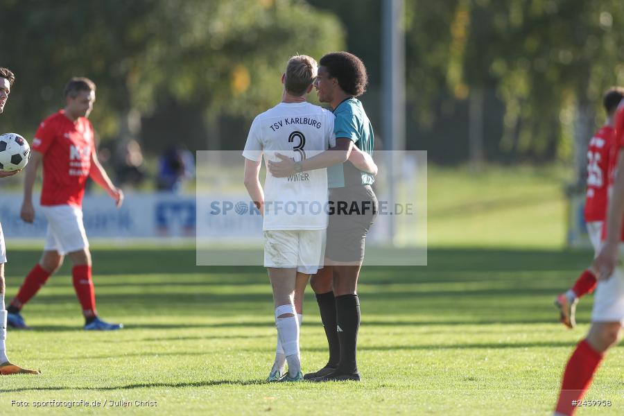 Fundamentum Sportpark, Karlburg, 28.09.2024, sport, action, Fussball, BFV, 13. Spieltag, Bayernliga Nord, ASV, TSV, ASV Cham, TSV Karlburg - Bild-ID: 2439958
