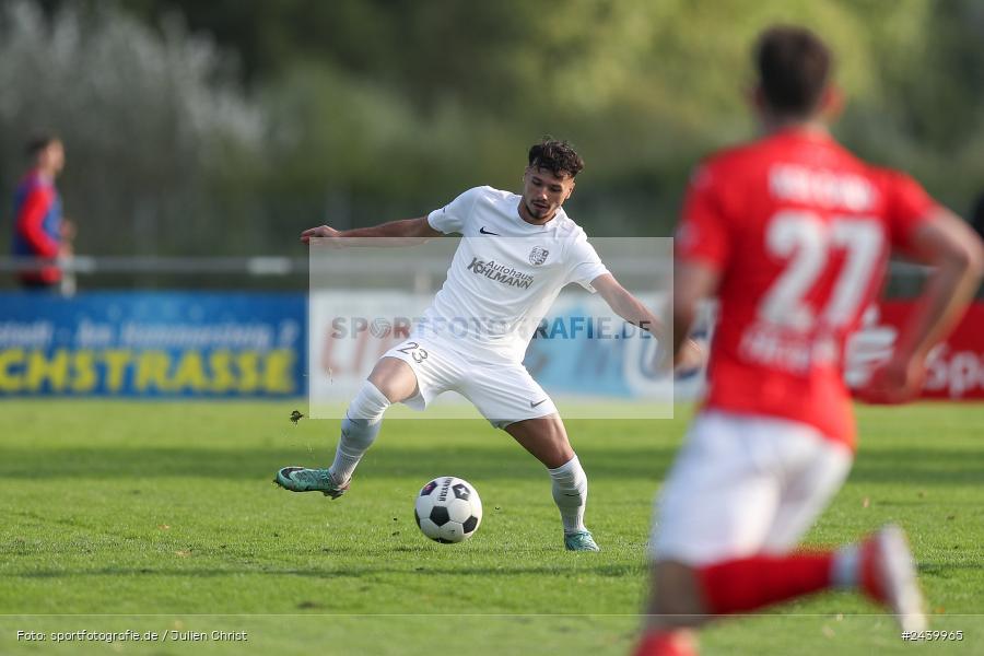 Fundamentum Sportpark, Karlburg, 28.09.2024, sport, action, Fussball, BFV, 13. Spieltag, Bayernliga Nord, ASV, TSV, ASV Cham, TSV Karlburg - Bild-ID: 2439965