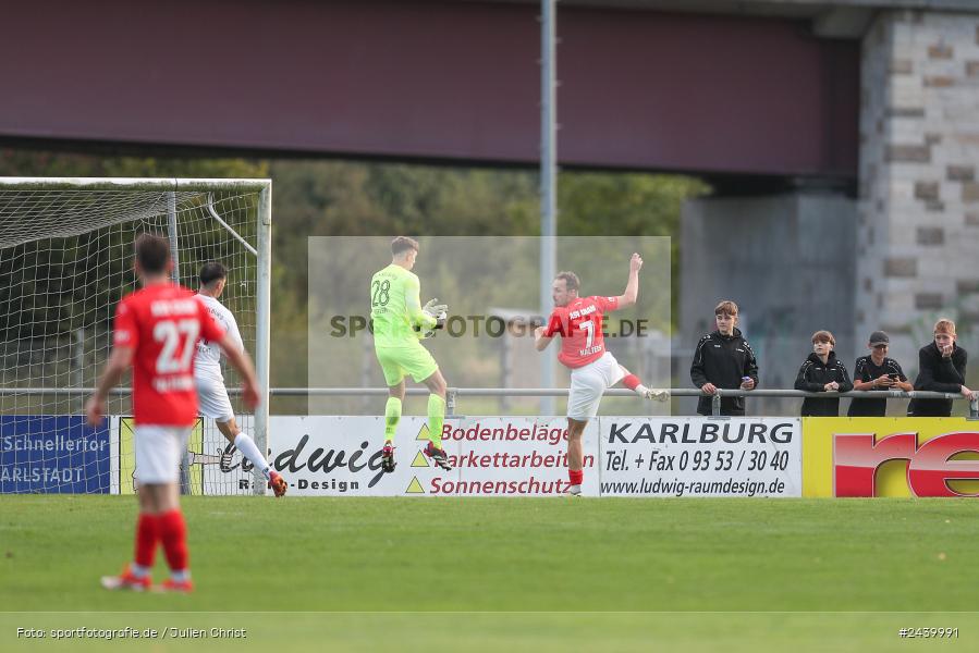 Fundamentum Sportpark, Karlburg, 28.09.2024, sport, action, Fussball, BFV, 13. Spieltag, Bayernliga Nord, ASV, TSV, ASV Cham, TSV Karlburg - Bild-ID: 2439991