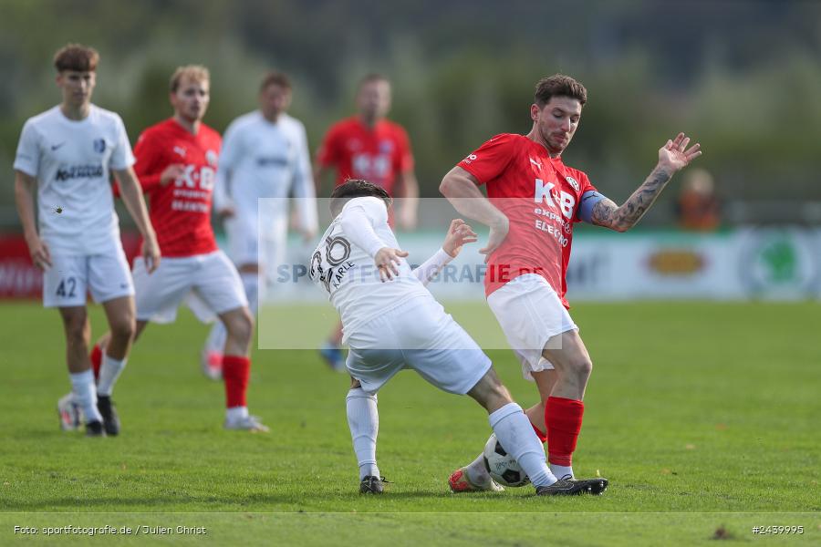 Fundamentum Sportpark, Karlburg, 28.09.2024, sport, action, Fussball, BFV, 13. Spieltag, Bayernliga Nord, ASV, TSV, ASV Cham, TSV Karlburg - Bild-ID: 2439995