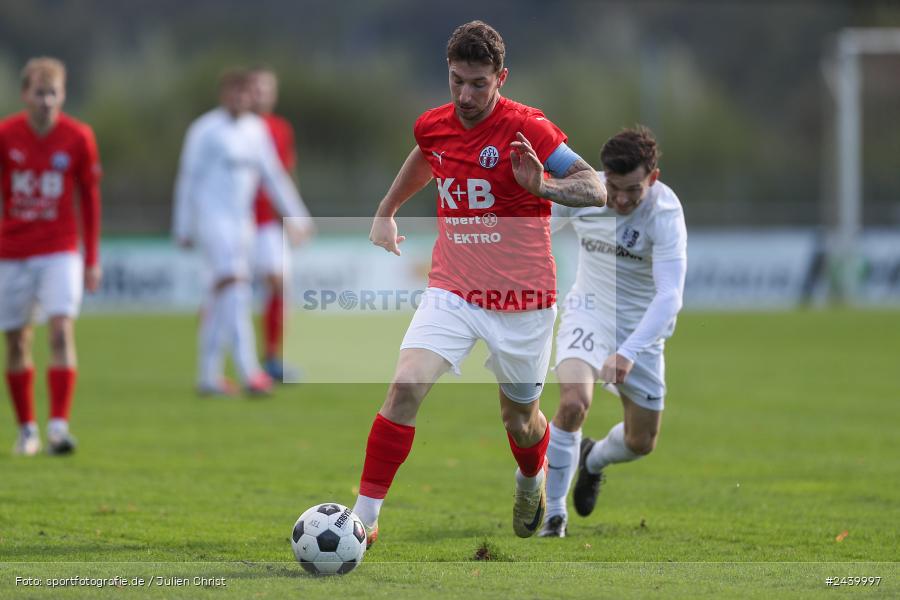 Fundamentum Sportpark, Karlburg, 28.09.2024, sport, action, Fussball, BFV, 13. Spieltag, Bayernliga Nord, ASV, TSV, ASV Cham, TSV Karlburg - Bild-ID: 2439997