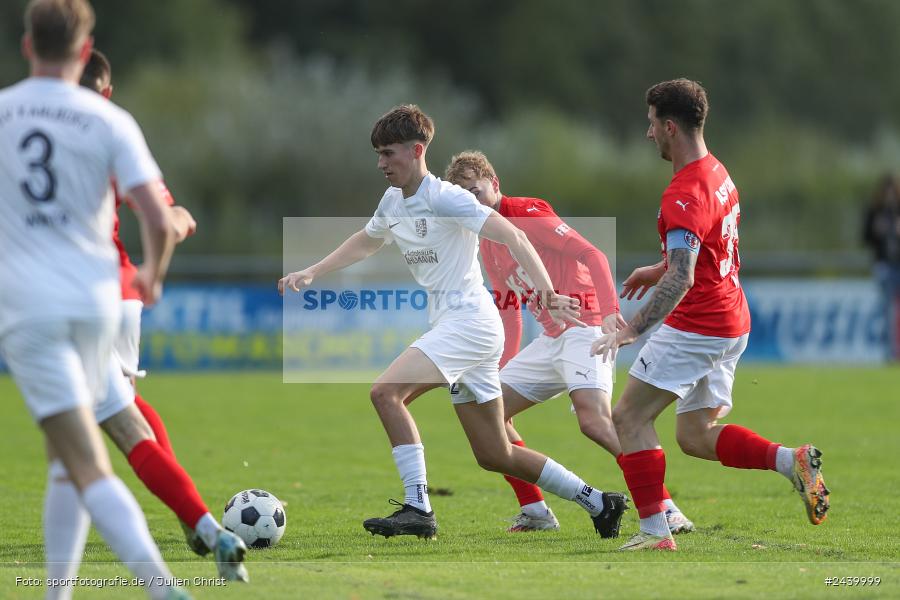 Fundamentum Sportpark, Karlburg, 28.09.2024, sport, action, Fussball, BFV, 13. Spieltag, Bayernliga Nord, ASV, TSV, ASV Cham, TSV Karlburg - Bild-ID: 2439999