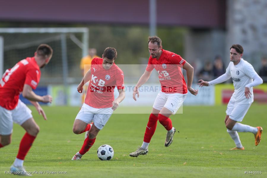 Fundamentum Sportpark, Karlburg, 28.09.2024, sport, action, Fussball, BFV, 13. Spieltag, Bayernliga Nord, ASV, TSV, ASV Cham, TSV Karlburg - Bild-ID: 2440003