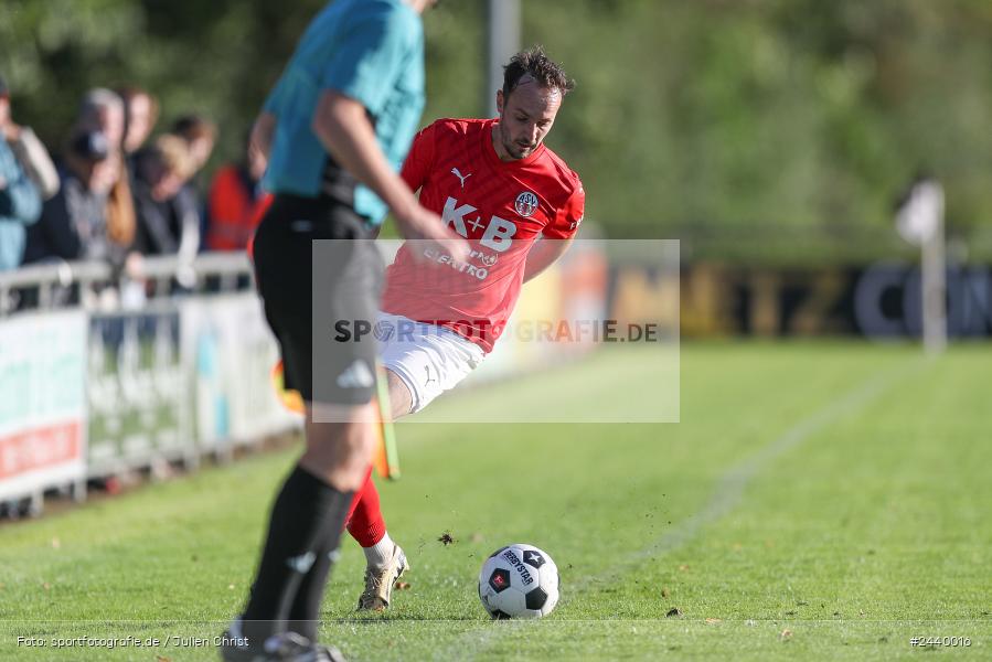 Fundamentum Sportpark, Karlburg, 28.09.2024, sport, action, Fussball, BFV, 13. Spieltag, Bayernliga Nord, ASV, TSV, ASV Cham, TSV Karlburg - Bild-ID: 2440016 Fundamentum Sportpark, Karlburg, 28.09.2024, sport, action, Fussball, BFV, 13. Spieltag, Bayernliga Nord, ASV, TSV, ASV Cham, TSV Karlburg - Bild-ID: 2440016