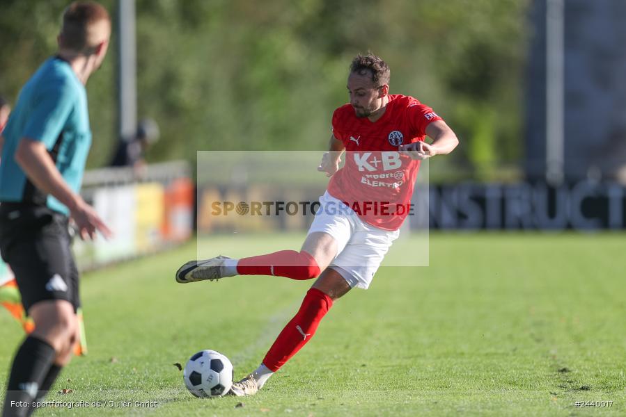 Fundamentum Sportpark, Karlburg, 28.09.2024, sport, action, Fussball, BFV, 13. Spieltag, Bayernliga Nord, ASV, TSV, ASV Cham, TSV Karlburg - Bild-ID: 2440017 Fundamentum Sportpark, Karlburg, 28.09.2024, sport, action, Fussball, BFV, 13. Spieltag, Bayernliga Nord, ASV, TSV, ASV Cham, TSV Karlburg - Bild-ID: 2440017