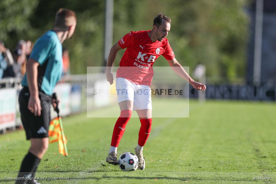 Fundamentum Sportpark, Karlburg, 28.09.2024, sport, action, Fussball, BFV, 13. Spieltag, Bayernliga Nord, ASV, TSV, ASV Cham, TSV Karlburg - Bild-ID: 2440019 Fundamentum Sportpark, Karlburg, 28.09.2024, sport, action, Fussball, BFV, 13. Spieltag, Bayernliga Nord, ASV, TSV, ASV Cham, TSV Karlburg - Bild-ID: 2440019