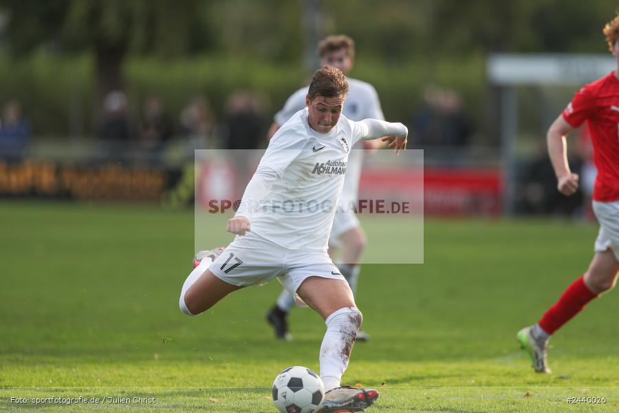 Fundamentum Sportpark, Karlburg, 28.09.2024, sport, action, Fussball, BFV, 13. Spieltag, Bayernliga Nord, ASV, TSV, ASV Cham, TSV Karlburg - Bild-ID: 2440026