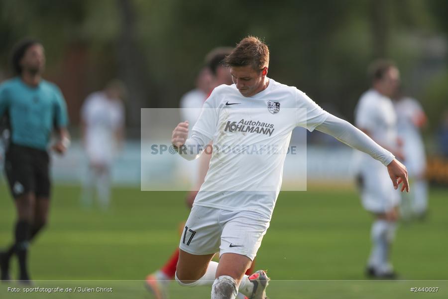 Fundamentum Sportpark, Karlburg, 28.09.2024, sport, action, Fussball, BFV, 13. Spieltag, Bayernliga Nord, ASV, TSV, ASV Cham, TSV Karlburg - Bild-ID: 2440027