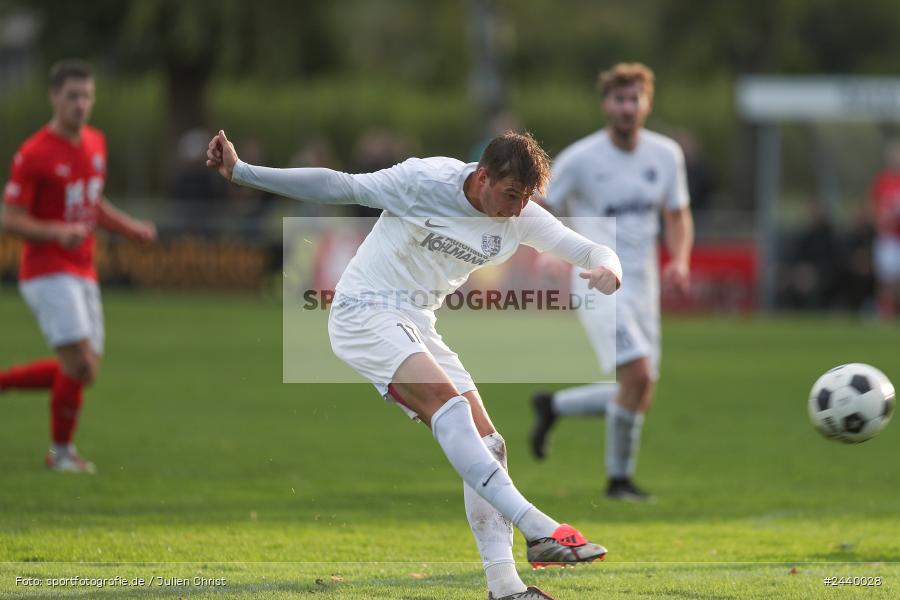 Fundamentum Sportpark, Karlburg, 28.09.2024, sport, action, Fussball, BFV, 13. Spieltag, Bayernliga Nord, ASV, TSV, ASV Cham, TSV Karlburg - Bild-ID: 2440028
