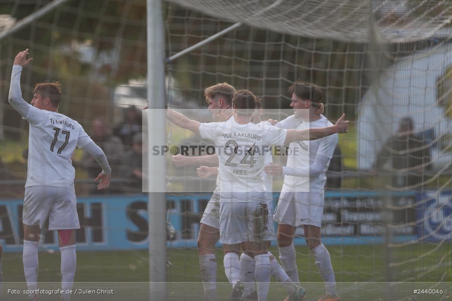 Fundamentum Sportpark, Karlburg, 28.09.2024, sport, action, Fussball, BFV, 13. Spieltag, Bayernliga Nord, ASV, TSV, ASV Cham, TSV Karlburg - Bild-ID: 2440046