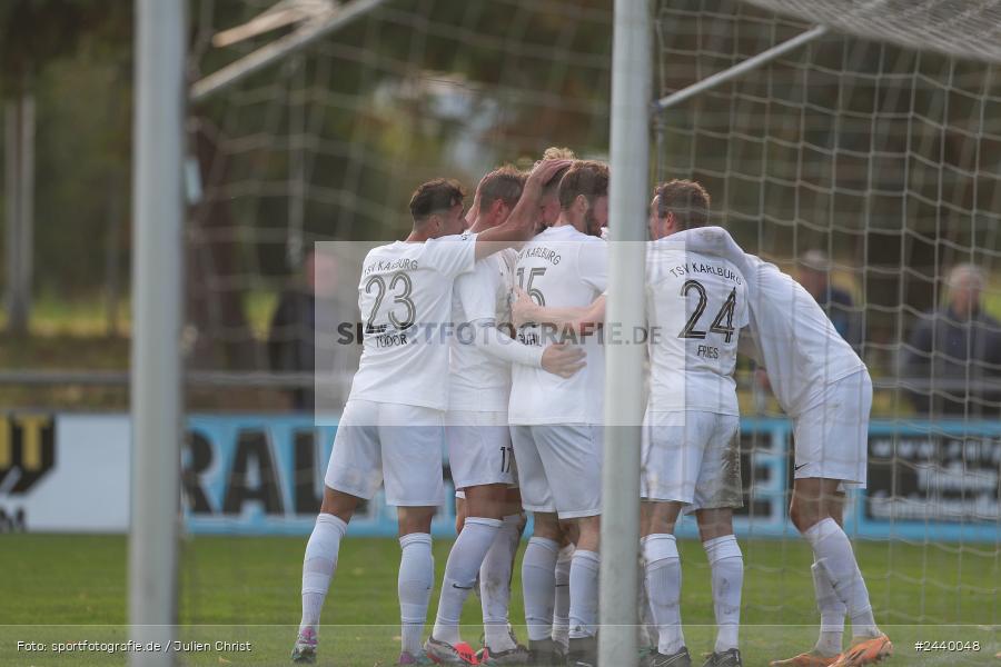 Fundamentum Sportpark, Karlburg, 28.09.2024, sport, action, Fussball, BFV, 13. Spieltag, Bayernliga Nord, ASV, TSV, ASV Cham, TSV Karlburg - Bild-ID: 2440048