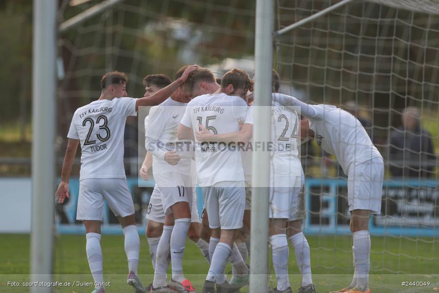 Fundamentum Sportpark, Karlburg, 28.09.2024, sport, action, Fussball, BFV, 13. Spieltag, Bayernliga Nord, ASV, TSV, ASV Cham, TSV Karlburg - Bild-ID: 2440049