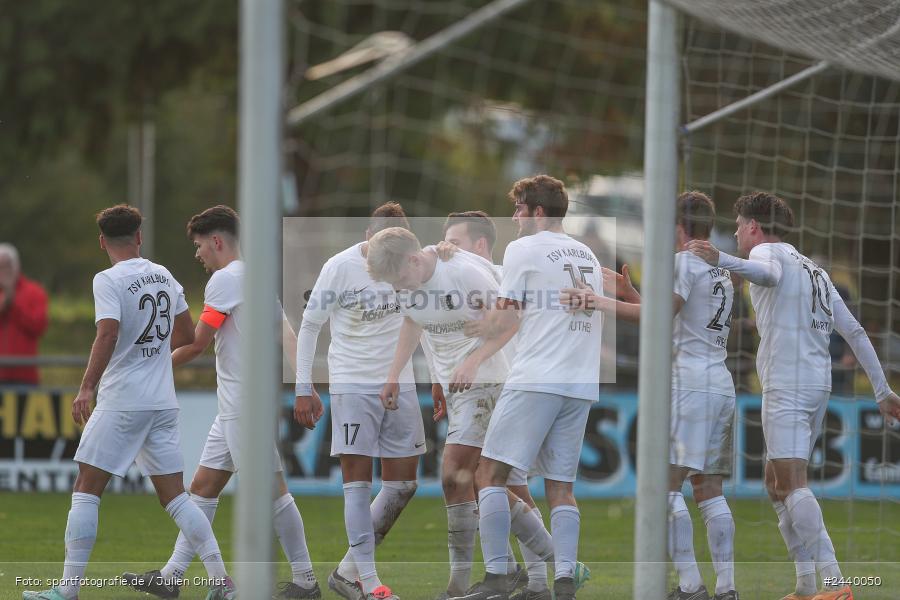 Fundamentum Sportpark, Karlburg, 28.09.2024, sport, action, Fussball, BFV, 13. Spieltag, Bayernliga Nord, ASV, TSV, ASV Cham, TSV Karlburg - Bild-ID: 2440050
