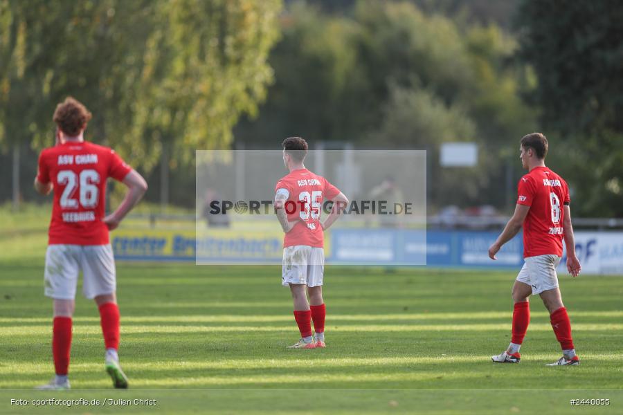 Fundamentum Sportpark, Karlburg, 28.09.2024, sport, action, Fussball, BFV, 13. Spieltag, Bayernliga Nord, ASV, TSV, ASV Cham, TSV Karlburg - Bild-ID: 2440055