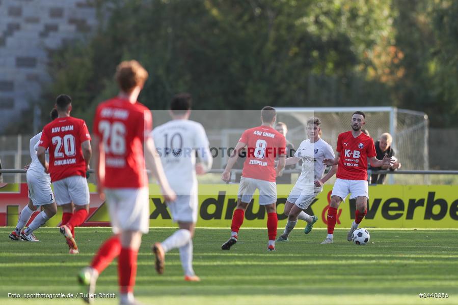 Fundamentum Sportpark, Karlburg, 28.09.2024, sport, action, Fussball, BFV, 13. Spieltag, Bayernliga Nord, ASV, TSV, ASV Cham, TSV Karlburg - Bild-ID: 2440056