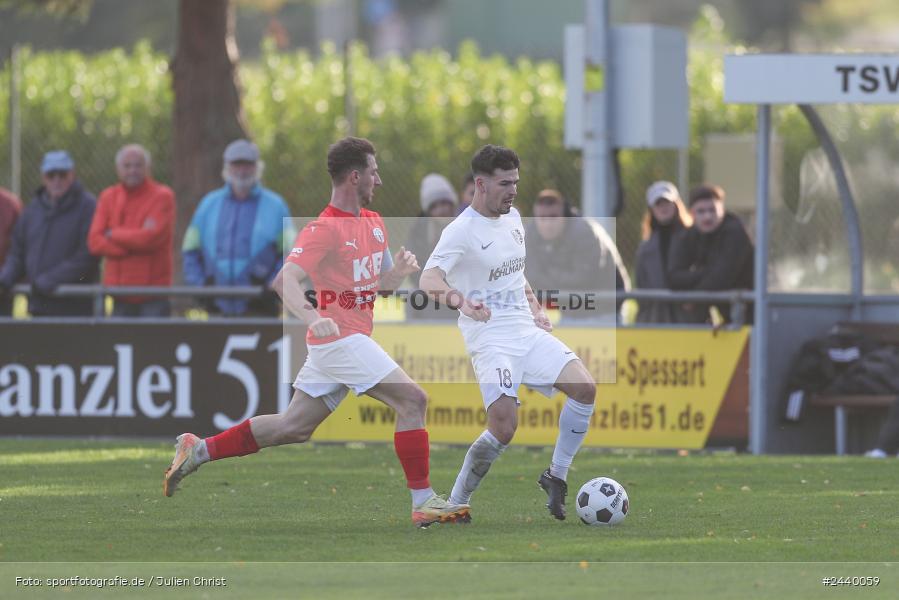Fundamentum Sportpark, Karlburg, 28.09.2024, sport, action, Fussball, BFV, 13. Spieltag, Bayernliga Nord, ASV, TSV, ASV Cham, TSV Karlburg - Bild-ID: 2440059