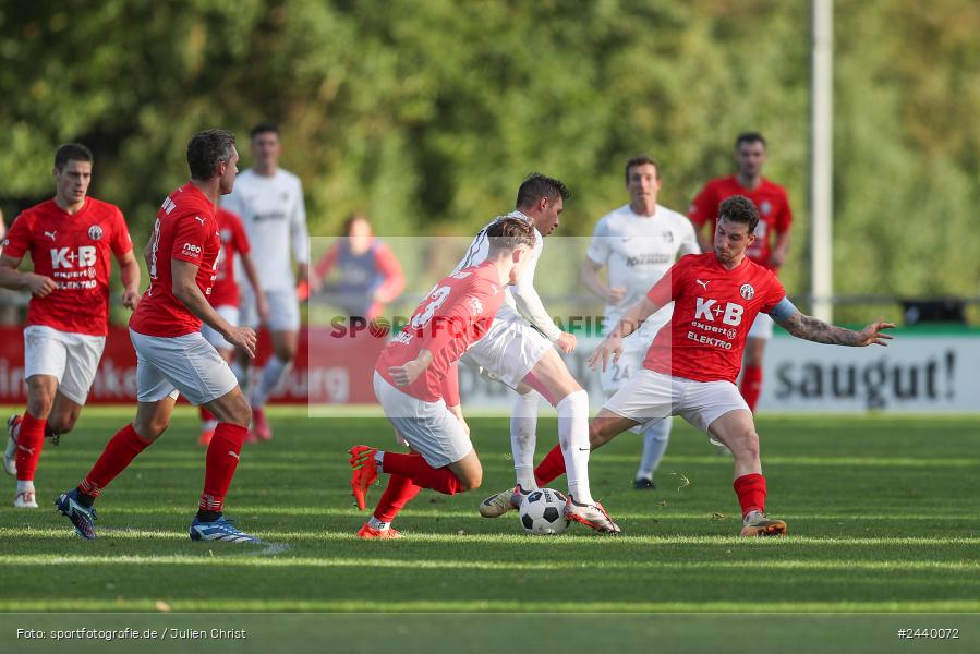 Fundamentum Sportpark, Karlburg, 28.09.2024, sport, action, Fussball, BFV, 13. Spieltag, Bayernliga Nord, ASV, TSV, ASV Cham, TSV Karlburg - Bild-ID: 2440072