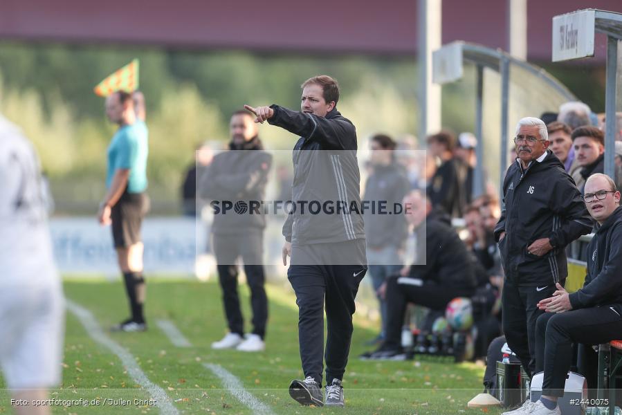 Fundamentum Sportpark, Karlburg, 28.09.2024, sport, action, Fussball, BFV, 13. Spieltag, Bayernliga Nord, ASV, TSV, ASV Cham, TSV Karlburg - Bild-ID: 2440075