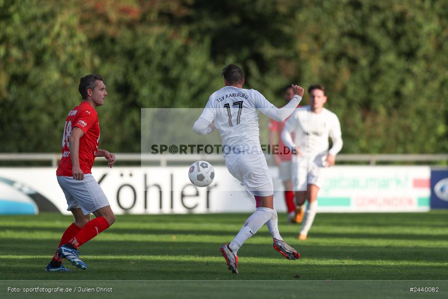 Fundamentum Sportpark, Karlburg, 28.09.2024, sport, action, Fussball, BFV, 13. Spieltag, Bayernliga Nord, ASV, TSV, ASV Cham, TSV Karlburg - Bild-ID: 2440082