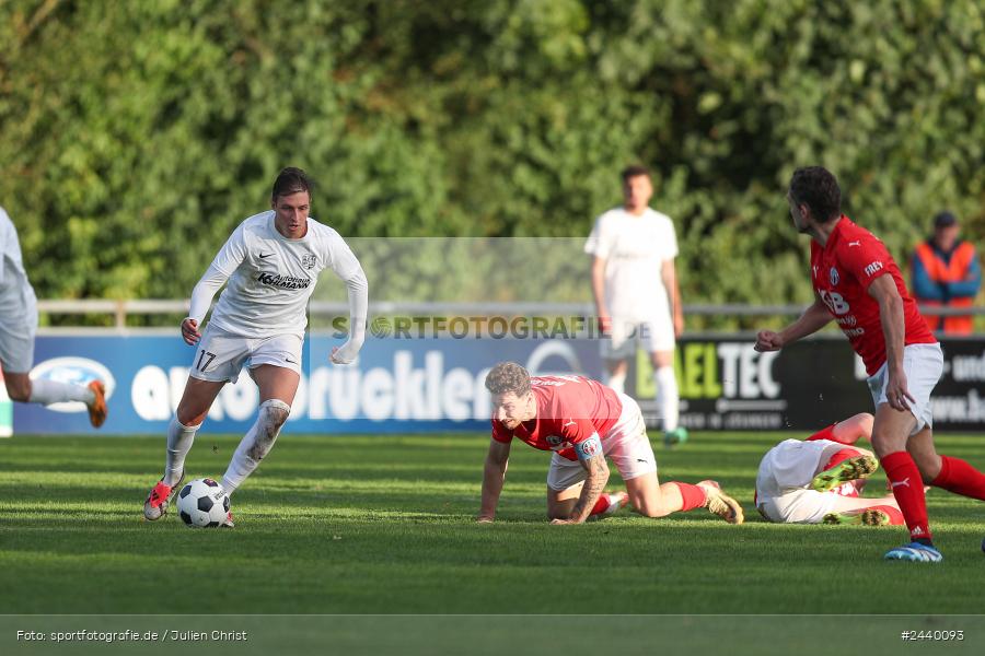 Fundamentum Sportpark, Karlburg, 28.09.2024, sport, action, Fussball, BFV, 13. Spieltag, Bayernliga Nord, ASV, TSV, ASV Cham, TSV Karlburg - Bild-ID: 2440093