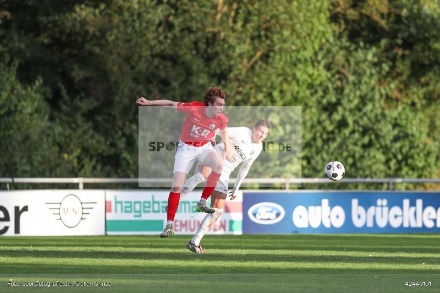 Fundamentum Sportpark, Karlburg, 28.09.2024, sport, action, Fussball, BFV, 13. Spieltag, Bayernliga Nord, ASV, TSV, ASV Cham, TSV Karlburg - Bild-ID: 2440101
