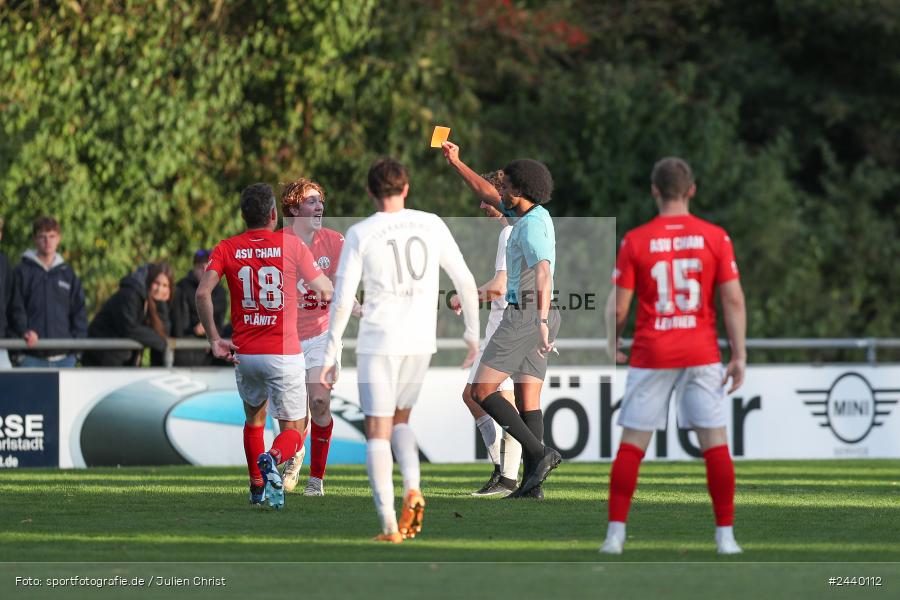 Fundamentum Sportpark, Karlburg, 28.09.2024, sport, action, Fussball, BFV, 13. Spieltag, Bayernliga Nord, ASV, TSV, ASV Cham, TSV Karlburg - Bild-ID: 2440112