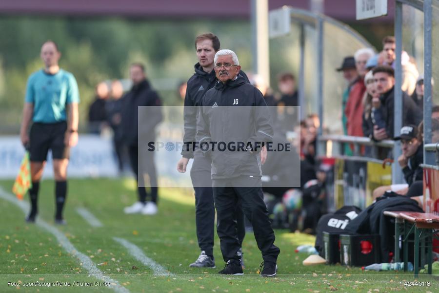 Fundamentum Sportpark, Karlburg, 28.09.2024, sport, action, Fussball, BFV, 13. Spieltag, Bayernliga Nord, ASV, TSV, ASV Cham, TSV Karlburg - Bild-ID: 2440118