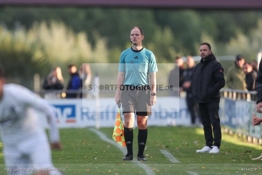 Fundamentum Sportpark, Karlburg, 28.09.2024, sport, action, Fussball, BFV, 13. Spieltag, Bayernliga Nord, ASV, TSV, ASV Cham, TSV Karlburg - Bild-ID: 2440119