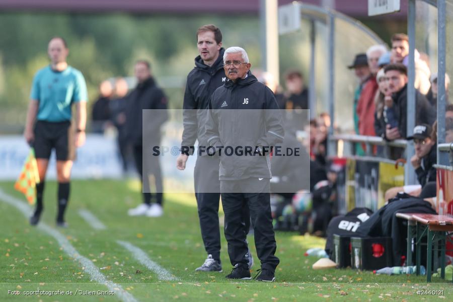 Fundamentum Sportpark, Karlburg, 28.09.2024, sport, action, Fussball, BFV, 13. Spieltag, Bayernliga Nord, ASV, TSV, ASV Cham, TSV Karlburg - Bild-ID: 2440121
