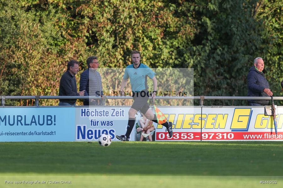 Fundamentum Sportpark, Karlburg, 28.09.2024, sport, action, Fussball, BFV, 13. Spieltag, Bayernliga Nord, ASV, TSV, ASV Cham, TSV Karlburg - Bild-ID: 2440122