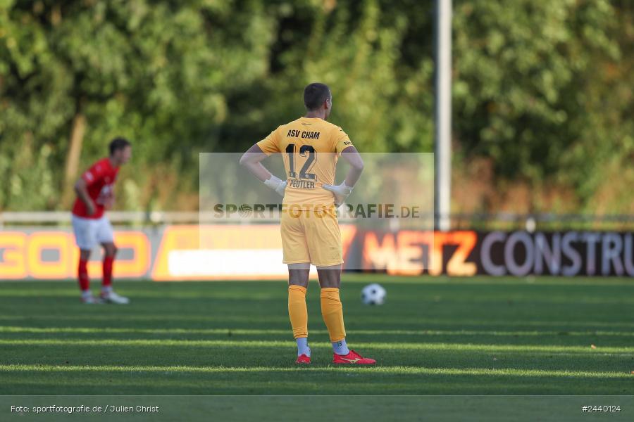 Fundamentum Sportpark, Karlburg, 28.09.2024, sport, action, Fussball, BFV, 13. Spieltag, Bayernliga Nord, ASV, TSV, ASV Cham, TSV Karlburg - Bild-ID: 2440124