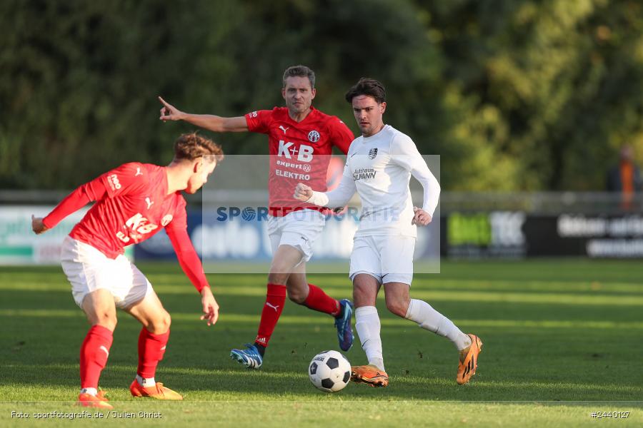 Fundamentum Sportpark, Karlburg, 28.09.2024, sport, action, Fussball, BFV, 13. Spieltag, Bayernliga Nord, ASV, TSV, ASV Cham, TSV Karlburg - Bild-ID: 2440127