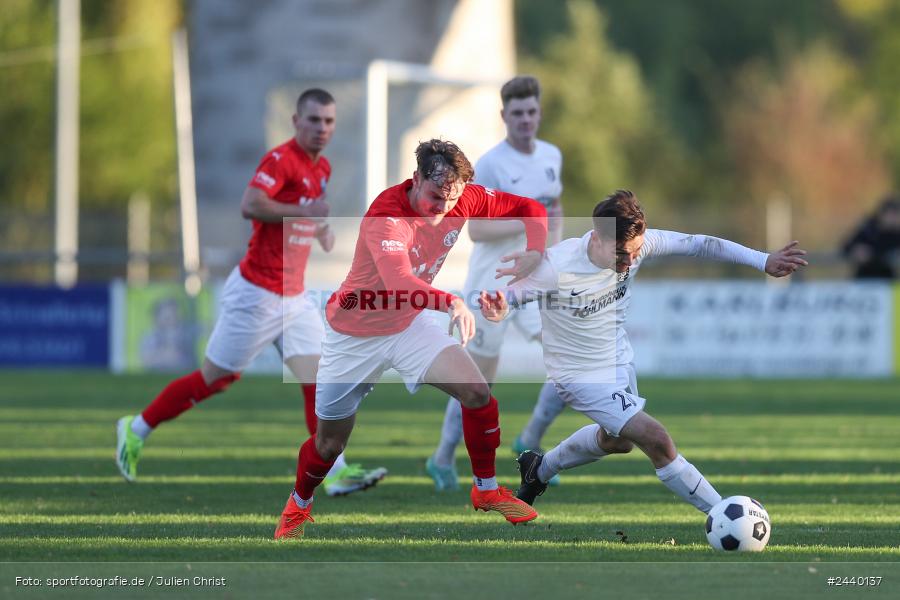 Fundamentum Sportpark, Karlburg, 28.09.2024, sport, action, Fussball, BFV, 13. Spieltag, Bayernliga Nord, ASV, TSV, ASV Cham, TSV Karlburg - Bild-ID: 2440137