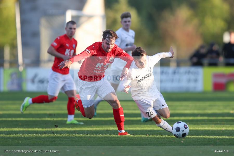 Fundamentum Sportpark, Karlburg, 28.09.2024, sport, action, Fussball, BFV, 13. Spieltag, Bayernliga Nord, ASV, TSV, ASV Cham, TSV Karlburg - Bild-ID: 2440138
