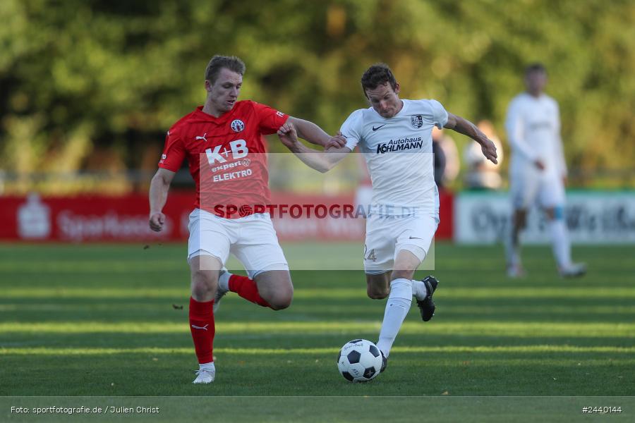 Fundamentum Sportpark, Karlburg, 28.09.2024, sport, action, Fussball, BFV, 13. Spieltag, Bayernliga Nord, ASV, TSV, ASV Cham, TSV Karlburg - Bild-ID: 2440144